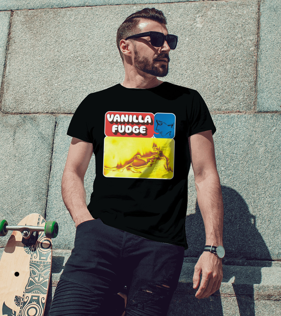 Vanilla Fudge Psychedelic Graphic Vintage T-Shirt