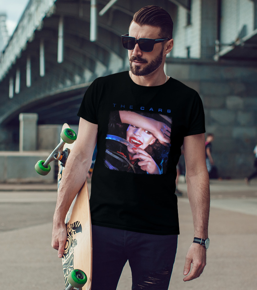 The Cars Vintage Album Cover Just What I Needed Iconic Art Retro Style T-Shirt