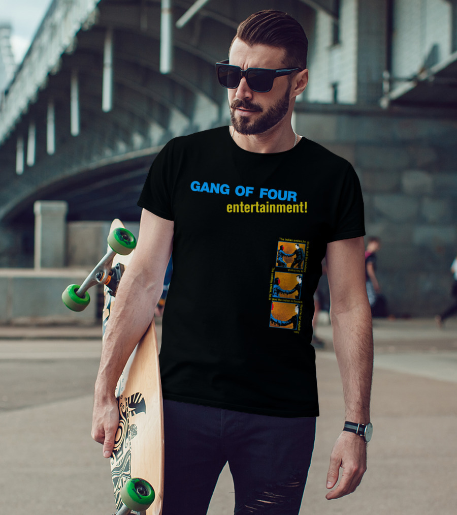 Gang Of Four Entertainment Indian Smiles Band Concept T-Shirt
