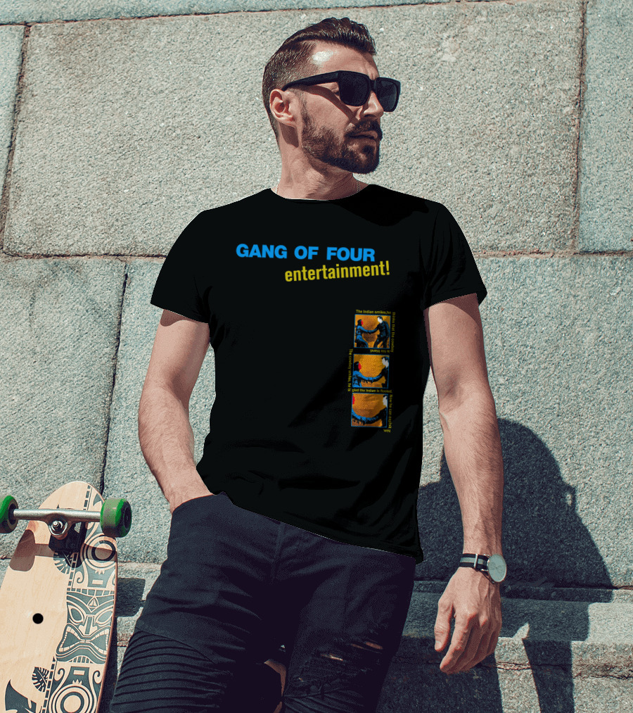 Gang Of Four Entertainment Indian Smiles Band Concept T-Shirt