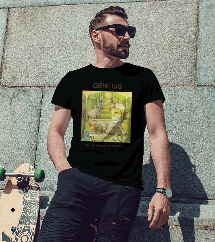 Genesis Selling England By The Pound Vintage Album Cover Art T-Shirt