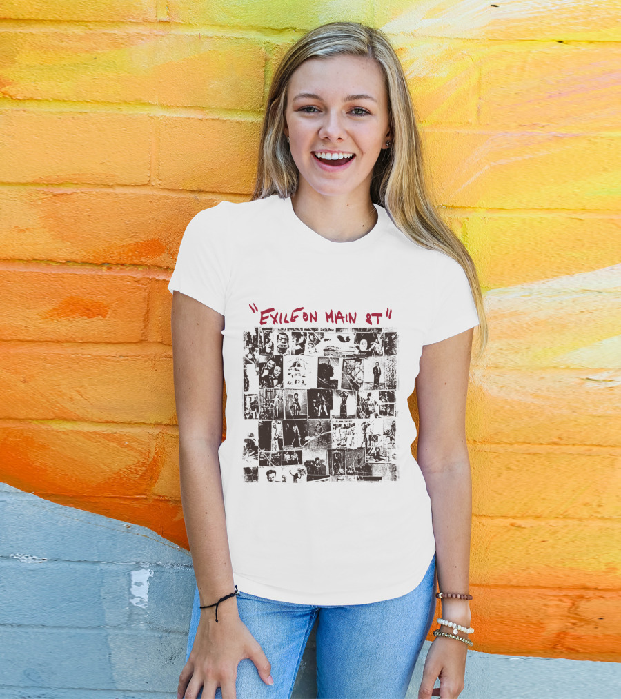 Exile On Main St Collage By The Rolling Stones T-Shirt