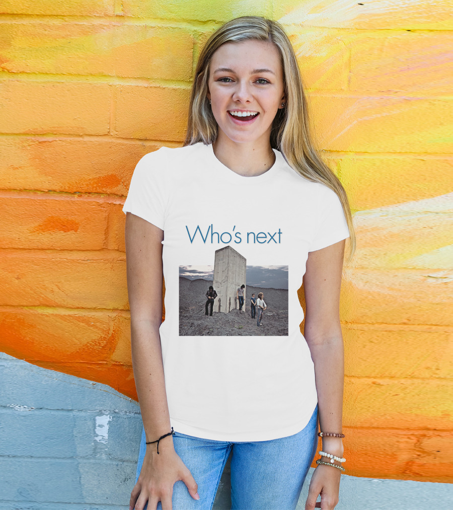 The Who Who's Next Album Cover 1971 Iconic Image T-Shirt