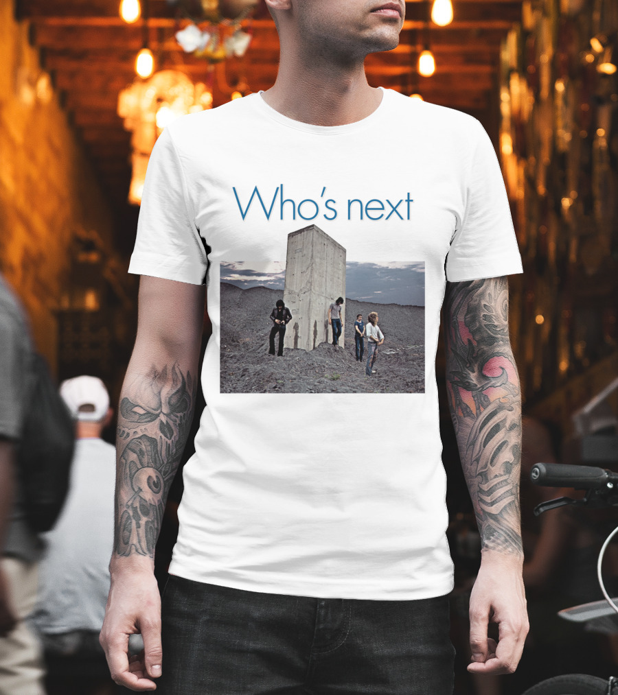 The Who Who's Next Album Cover 1971 Iconic Image T-Shirt
