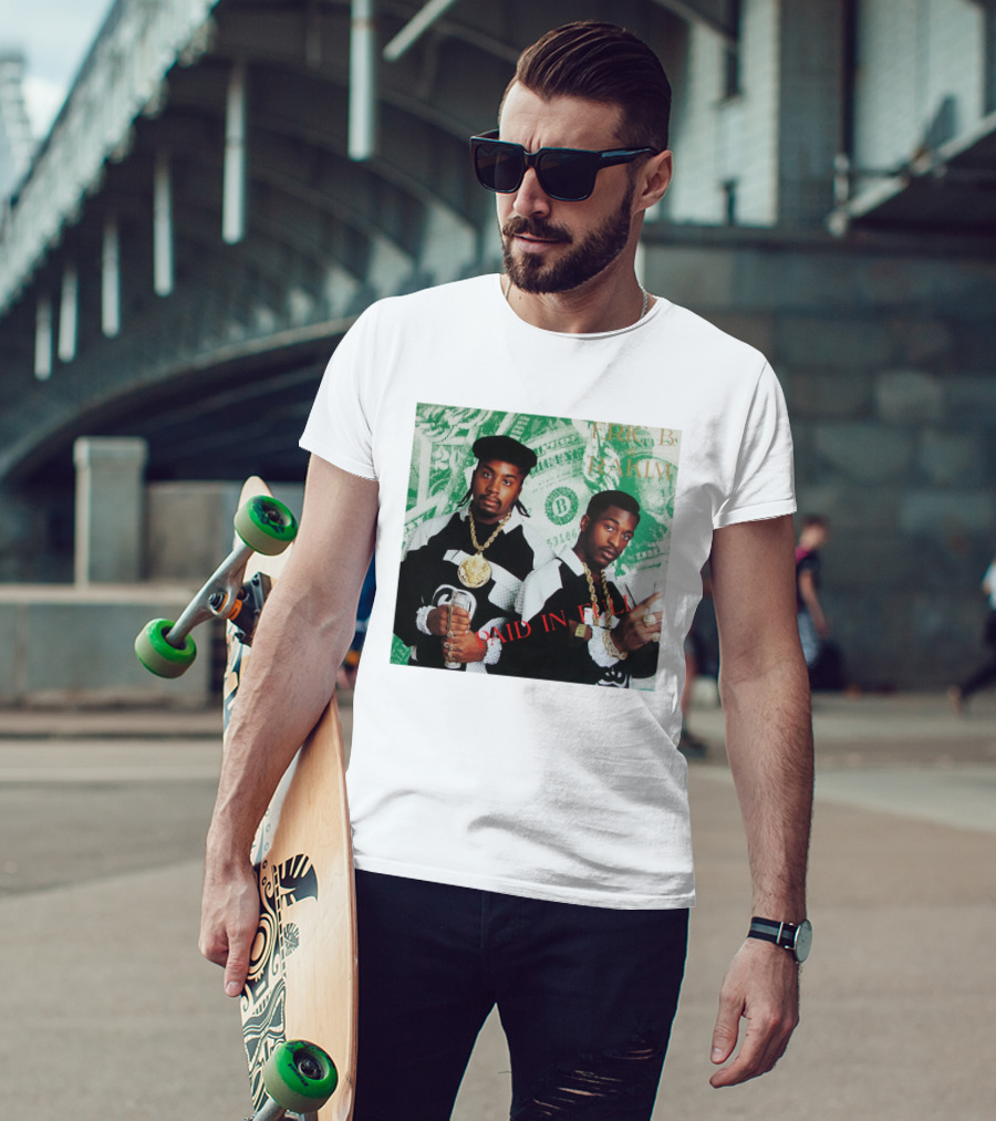 Eric B And Rakim Paid In Full Vintage Hip-Hop Album Cover T-Shirt