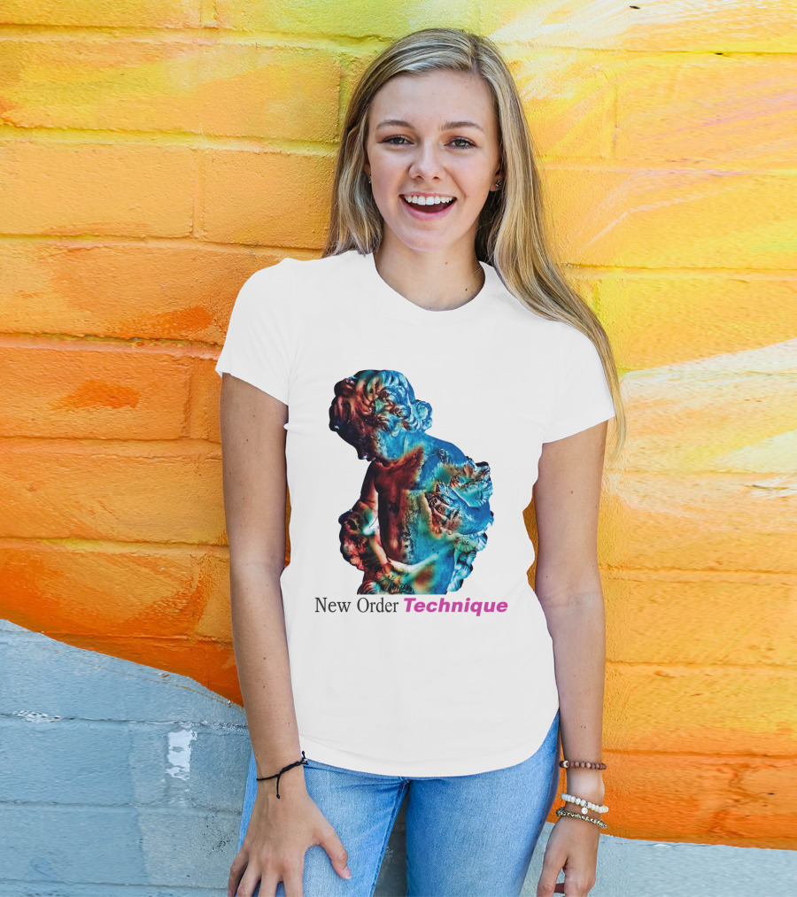 New Order Technique Album Sculpture T-Shirt