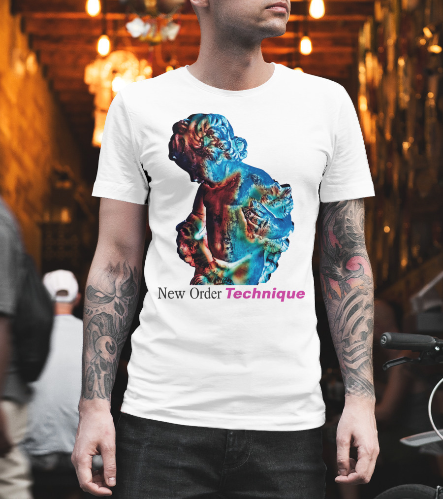New Order Technique Album Sculpture T-Shirt
