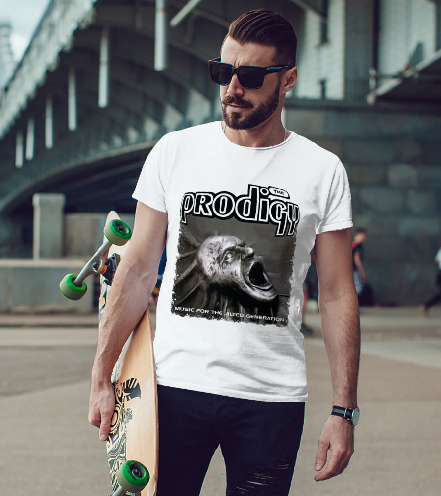 The Prodigy Music For The Jilted Generation Statue Image T-Shirt