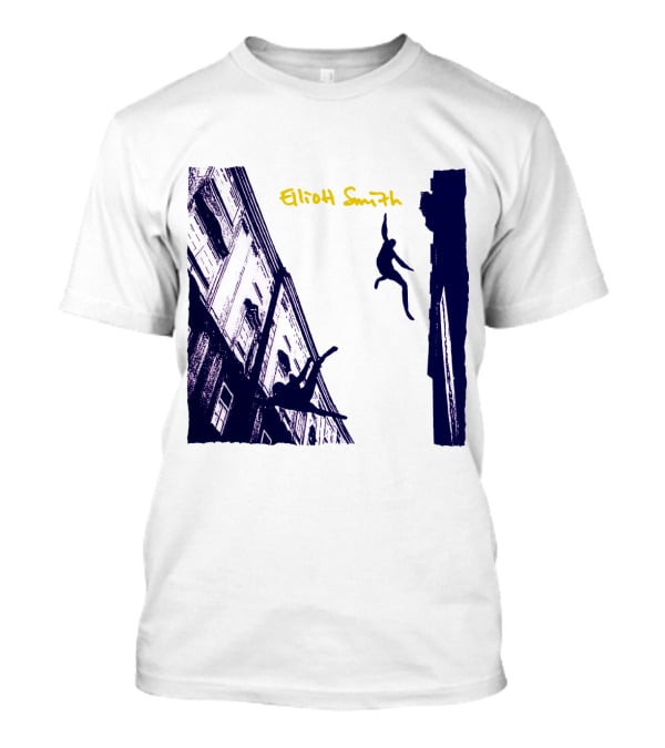 Elliott Smith Leaping Figures Urban Scene T-Shirt