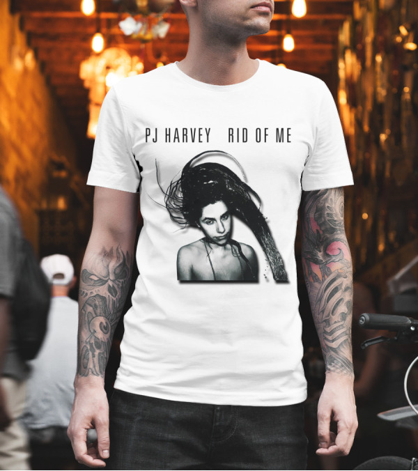 PJ Harvey Rid of ME Album Cover T-Shirt PJ Harvey Rid of ME Album Cover T-Shirt