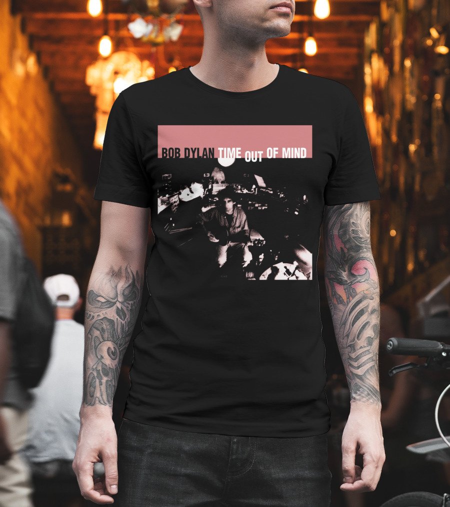 Bob Dylan Time Out of Mind Album Cover Studio Session T-Shirt