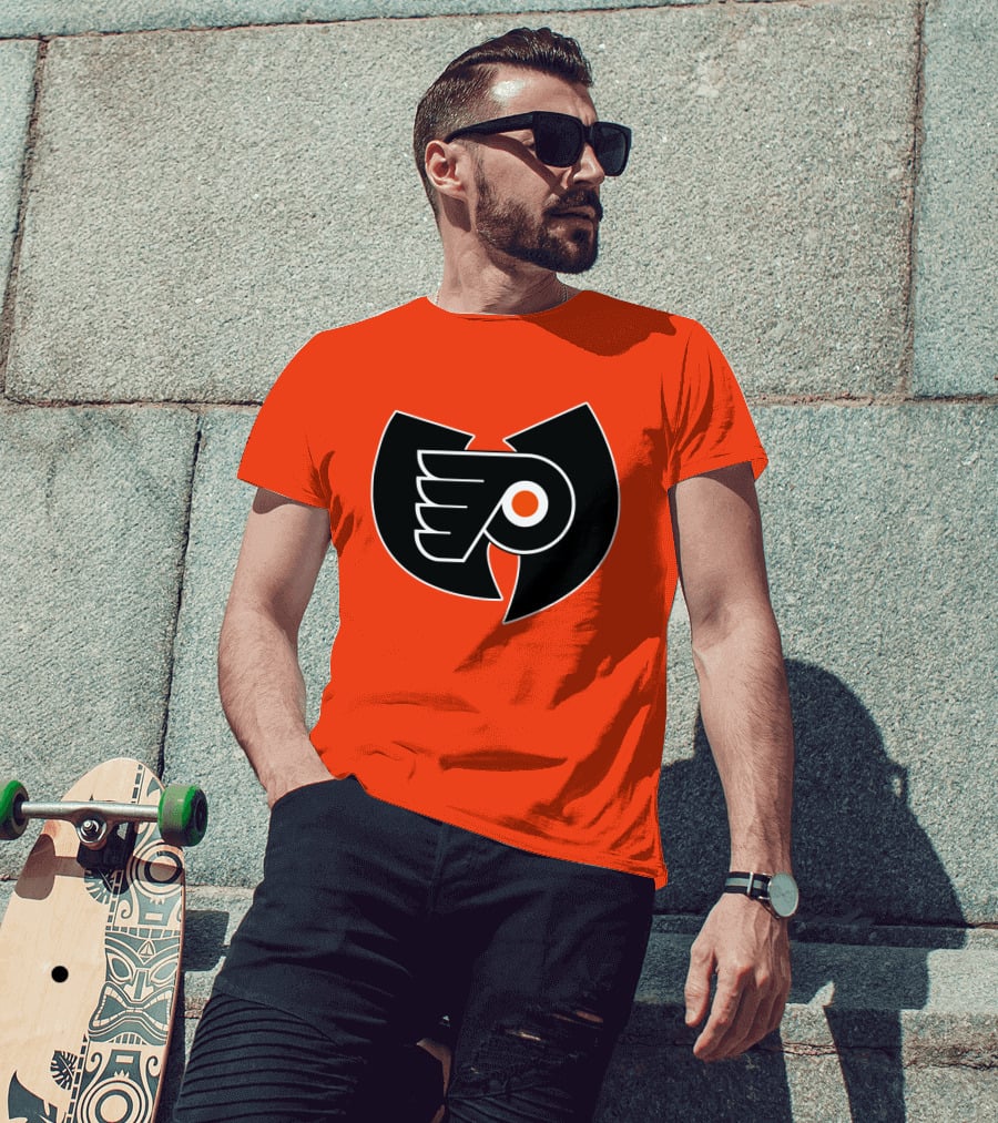 Philadelphia Flyers Wu-Tang Clan Mashup T-Shirt