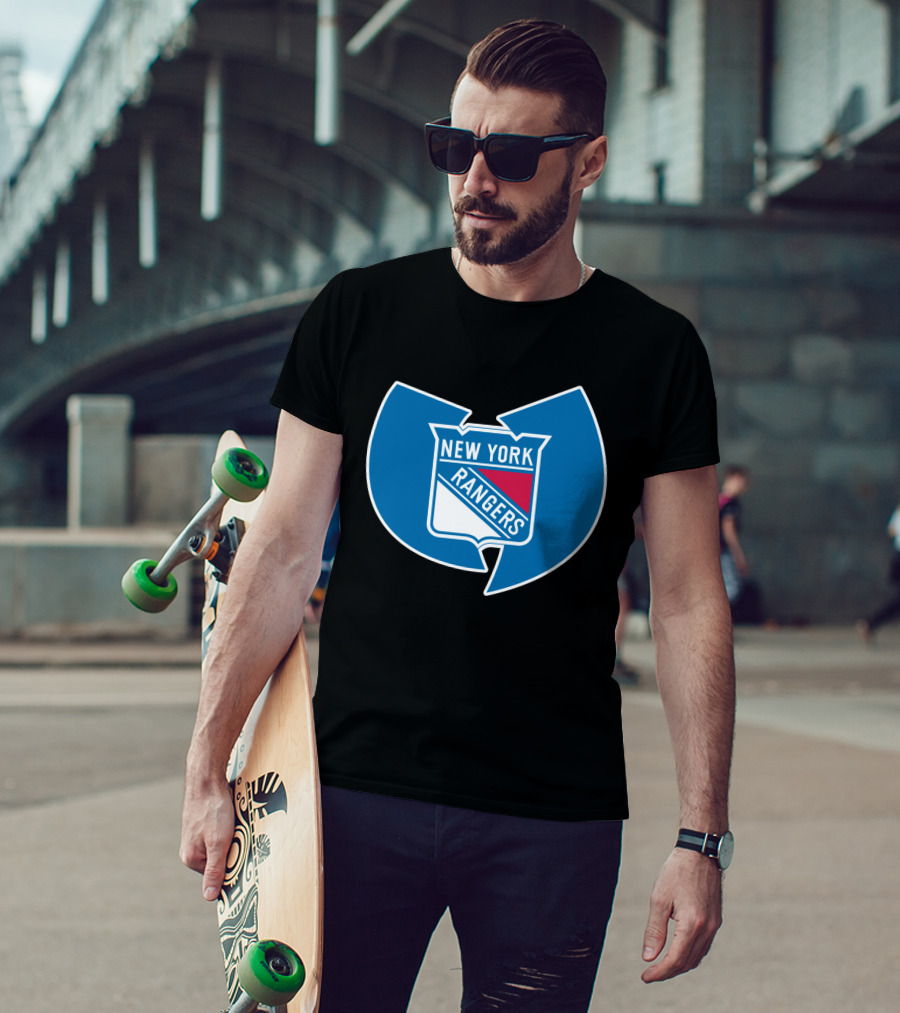 New York Rangers Wu Tang Clan Combination T-Shirt
