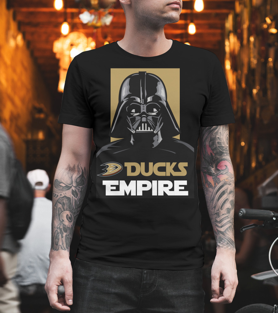 Anaheim Ducks Empire Darth Vader NHL T-Shirt