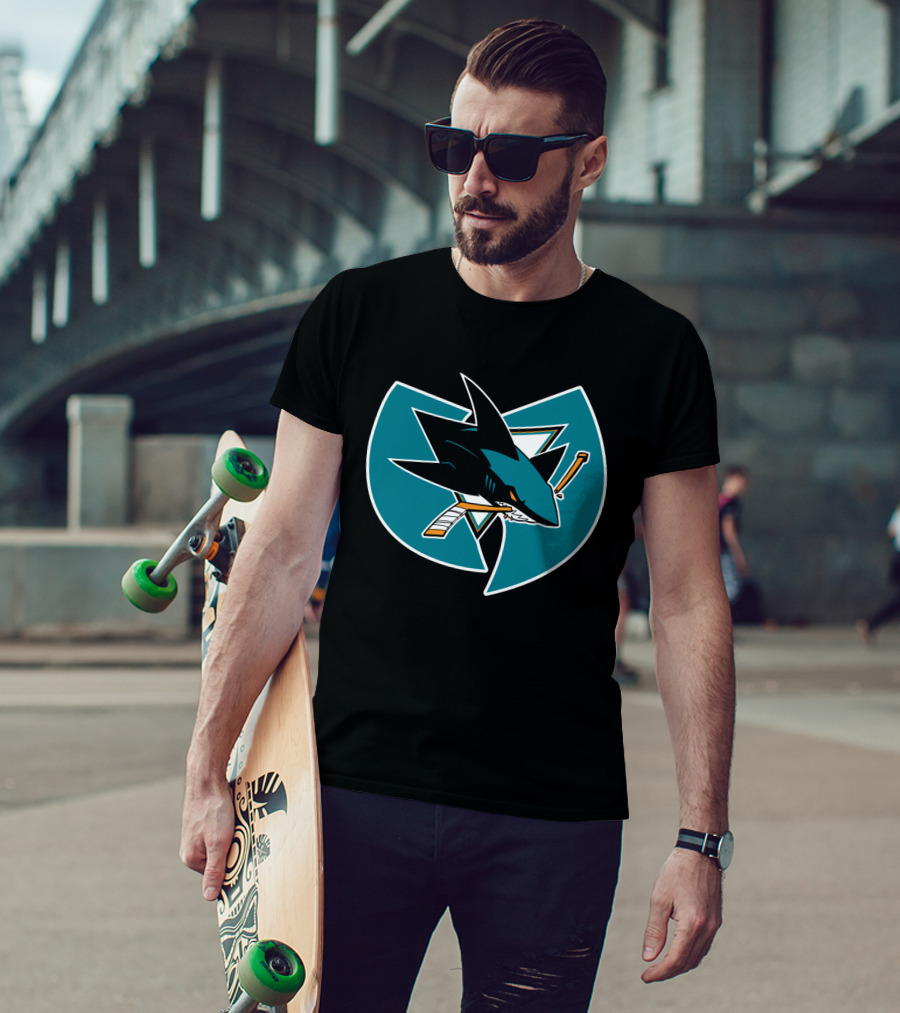 San Jose Sharks Wu-Tang Clan Fusion T-Shirt