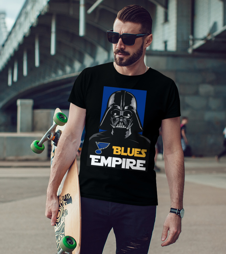 Blues Empire St Louis Darth Vader NHL T-Shirt