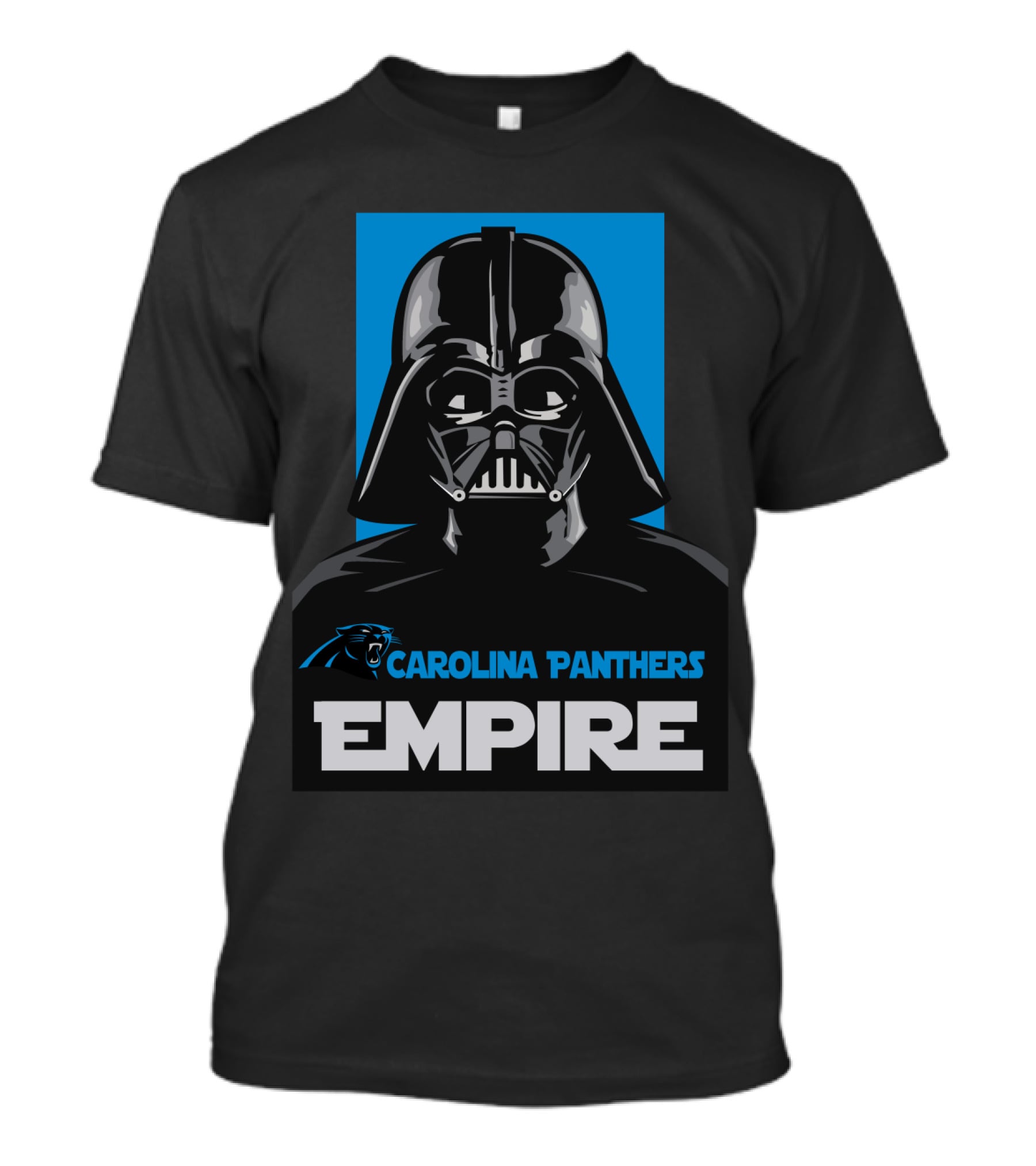Carolina Panthers Darth Vader Empire T-Shirt
