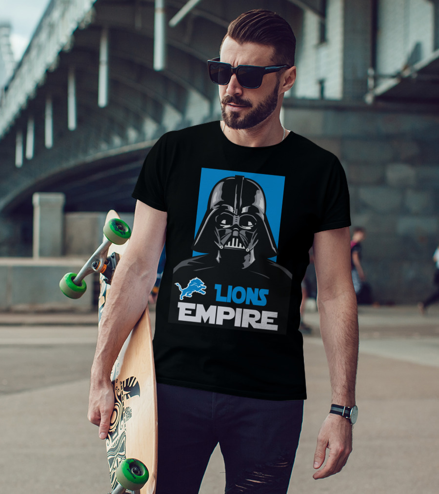 Lions Empire Darth Vader Detroit T-Shirt