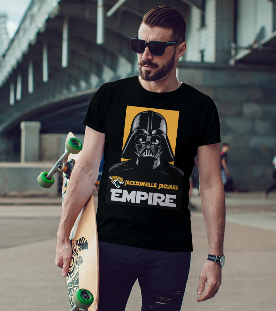 Jacksonville Jaguars Empire Darth Vader Fan T-Shirt