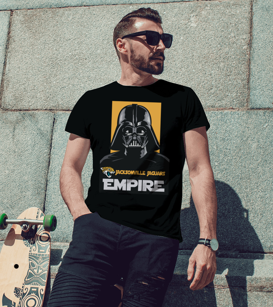 Jacksonville Jaguars Empire Darth Vader Fan T-Shirt