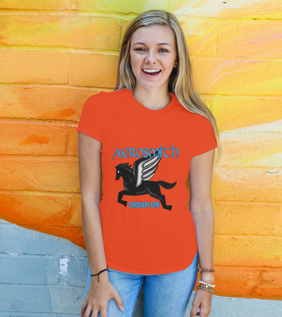 Aerosmith Dream On Pegasus T-Shirt