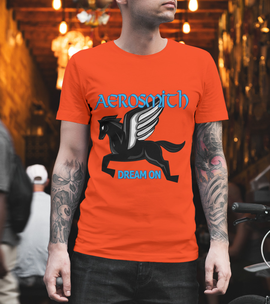 Aerosmith Dream On Pegasus T-Shirt