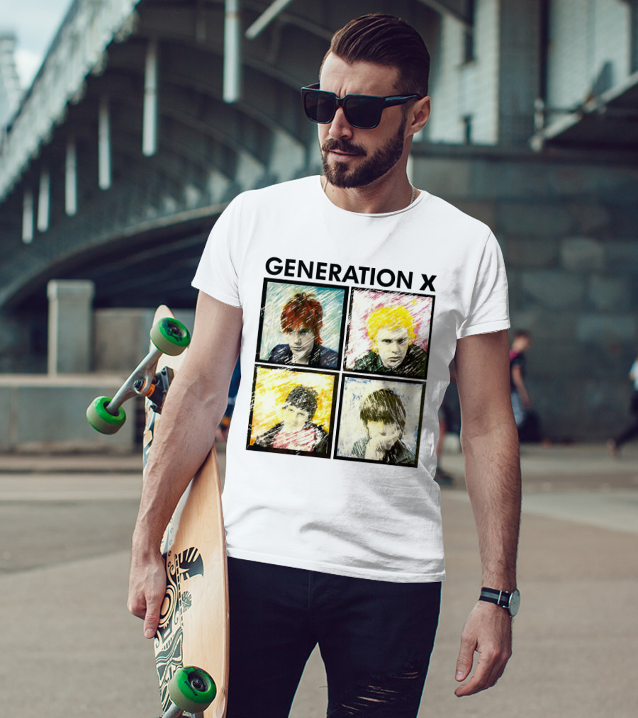GENERATION X GX 02 Wild Pop Art Style Portraits T-Shirt