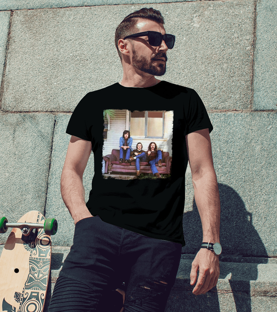 CSN Couch Photo Album Cover Iconic Band T-Shirt