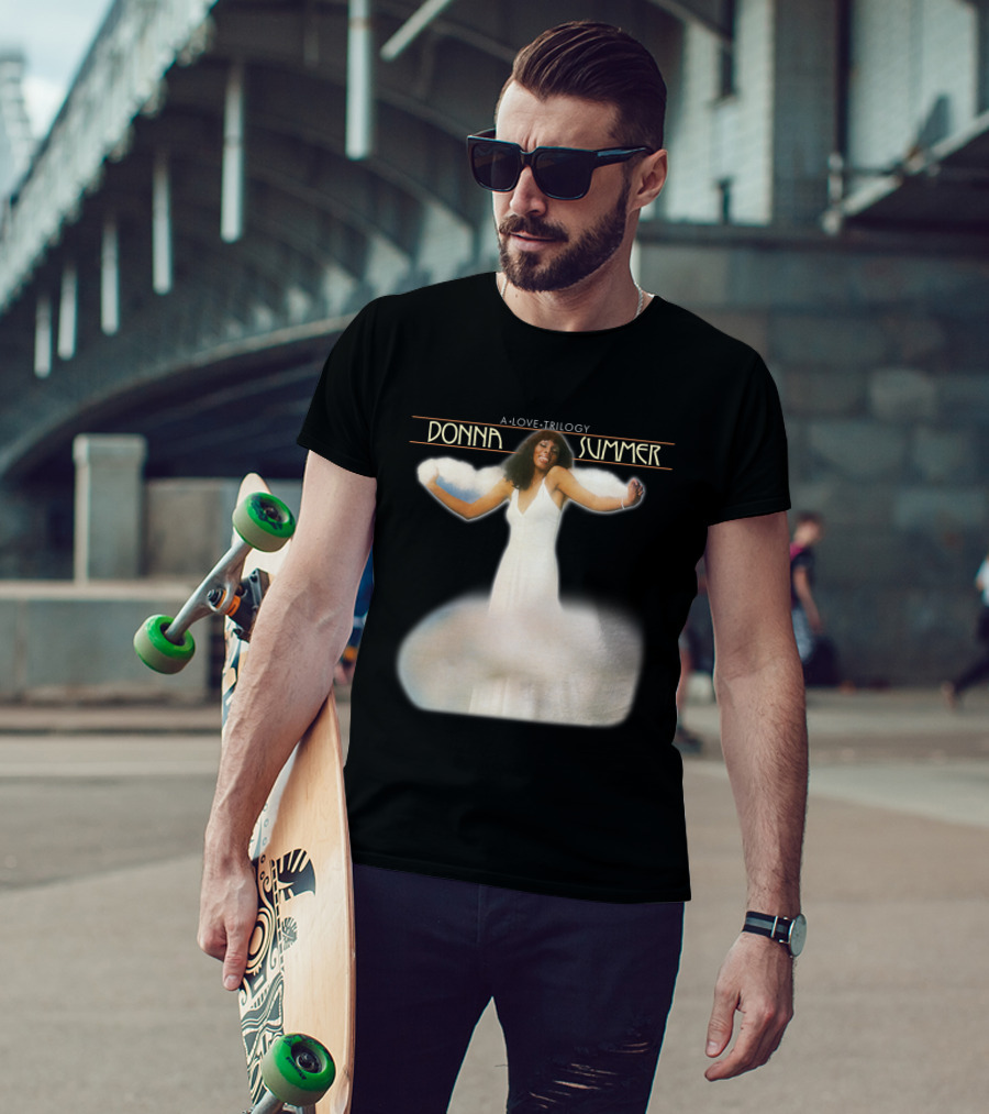 Donna Summer A Love Trilogy Black T-Shirt