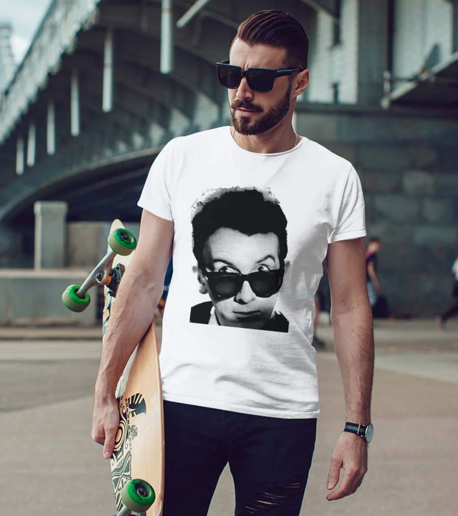Evctl 03 Black And White Sunglasses T-Shirt