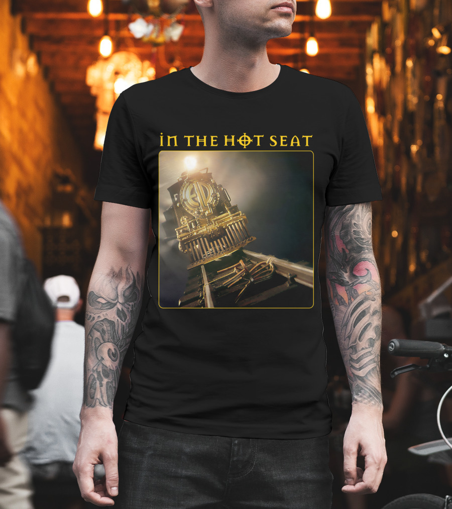 ELP 06 In The Hot Seat Train Emblem T-Shirt