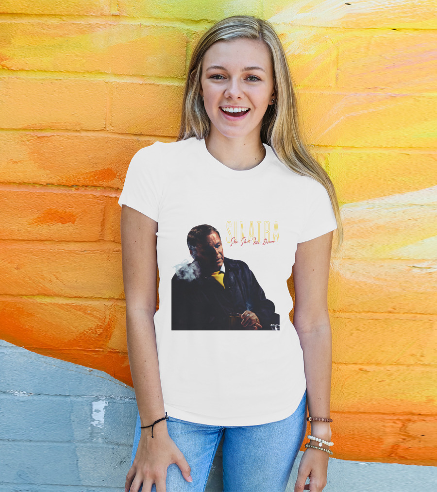SINATRA She Shot Me Down Smoking Jacket T-Shirt