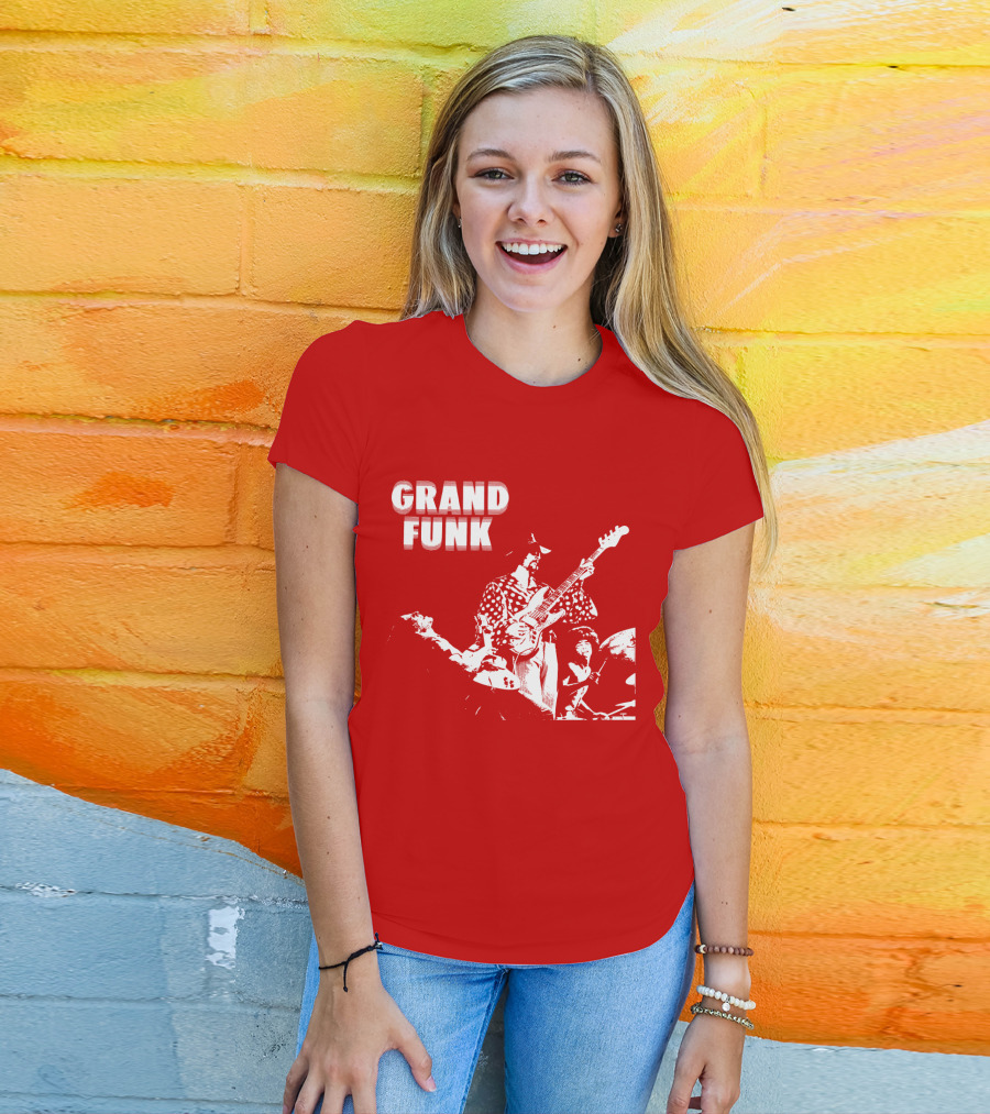 Grand Funk Railroad Band Live Rock Performance GFR 10 T-Shirt