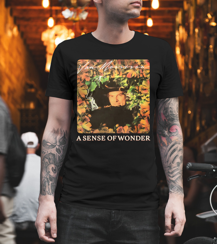 Van Morrison A Sense Of Wonder Autumn Leaves T-Shirt