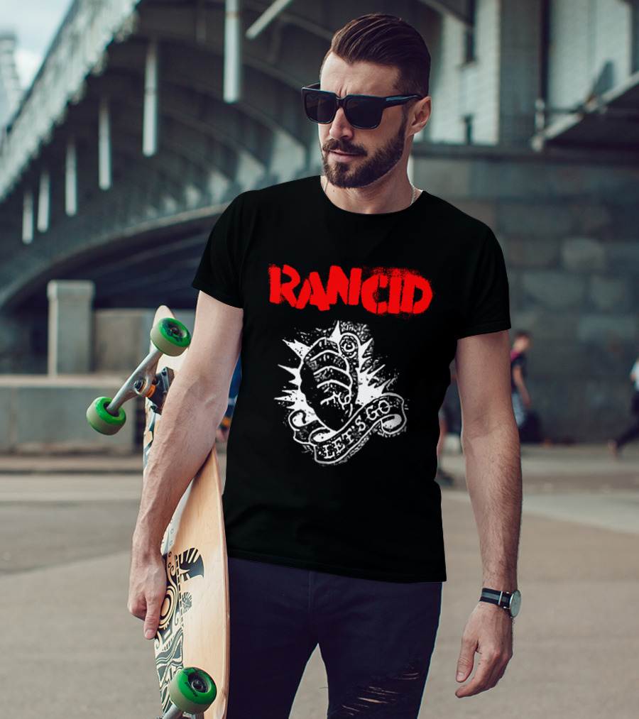 Rancid Let's Go Fist Punk T-Shirt