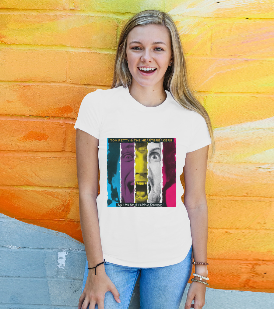 Tom Petty And The Heartbreakers Let Me Up (I've Had Enough) Album Cover T-Shirt