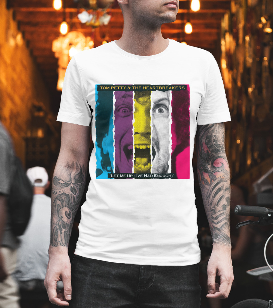 Tom Petty and The Heartbreakers Let Me Up (I've Had Enough) Album Cover T-Shirt