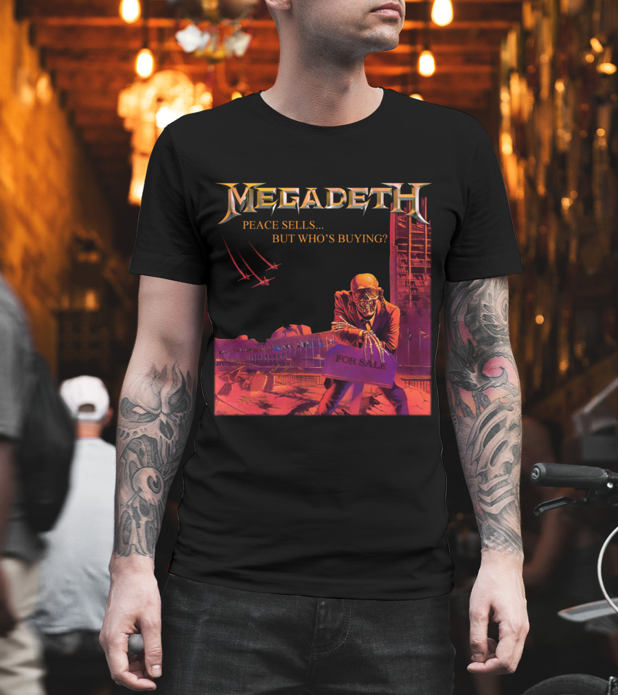 Megadeth MGD 08 Peace Sells But Who's Buying For Sale Scene T-Shirt