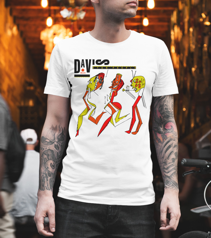 Miles Davis Star People Abstract Figures MDV 24 T-Shirt