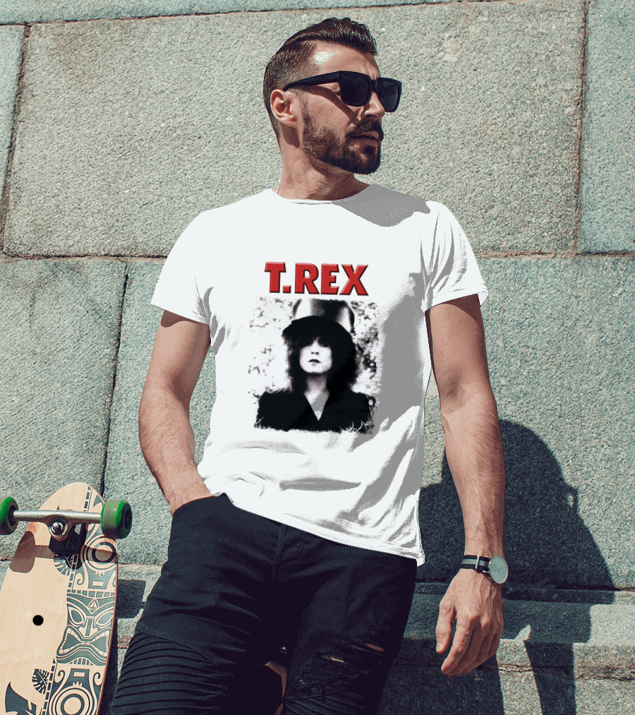 T. Rex Slider Vintage Album Cover T-Shirt