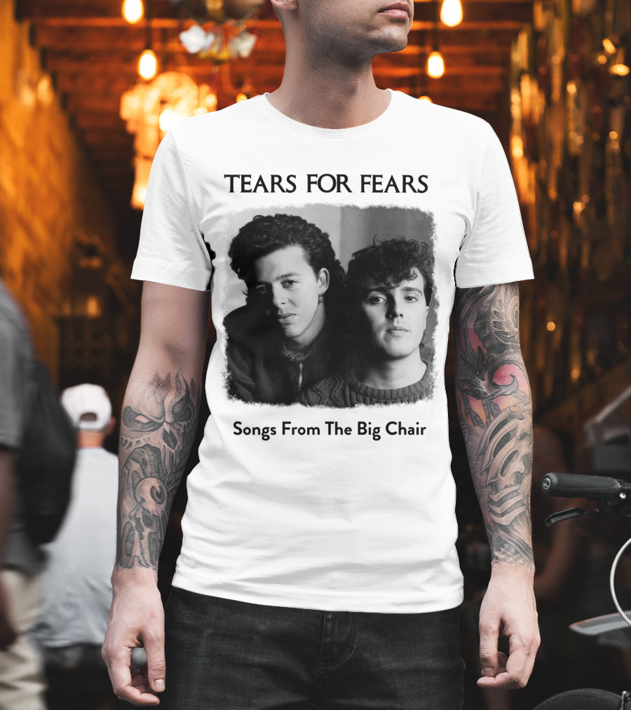 Tears For Fears Songs From The Big Chair Vintage Album T-Shirt