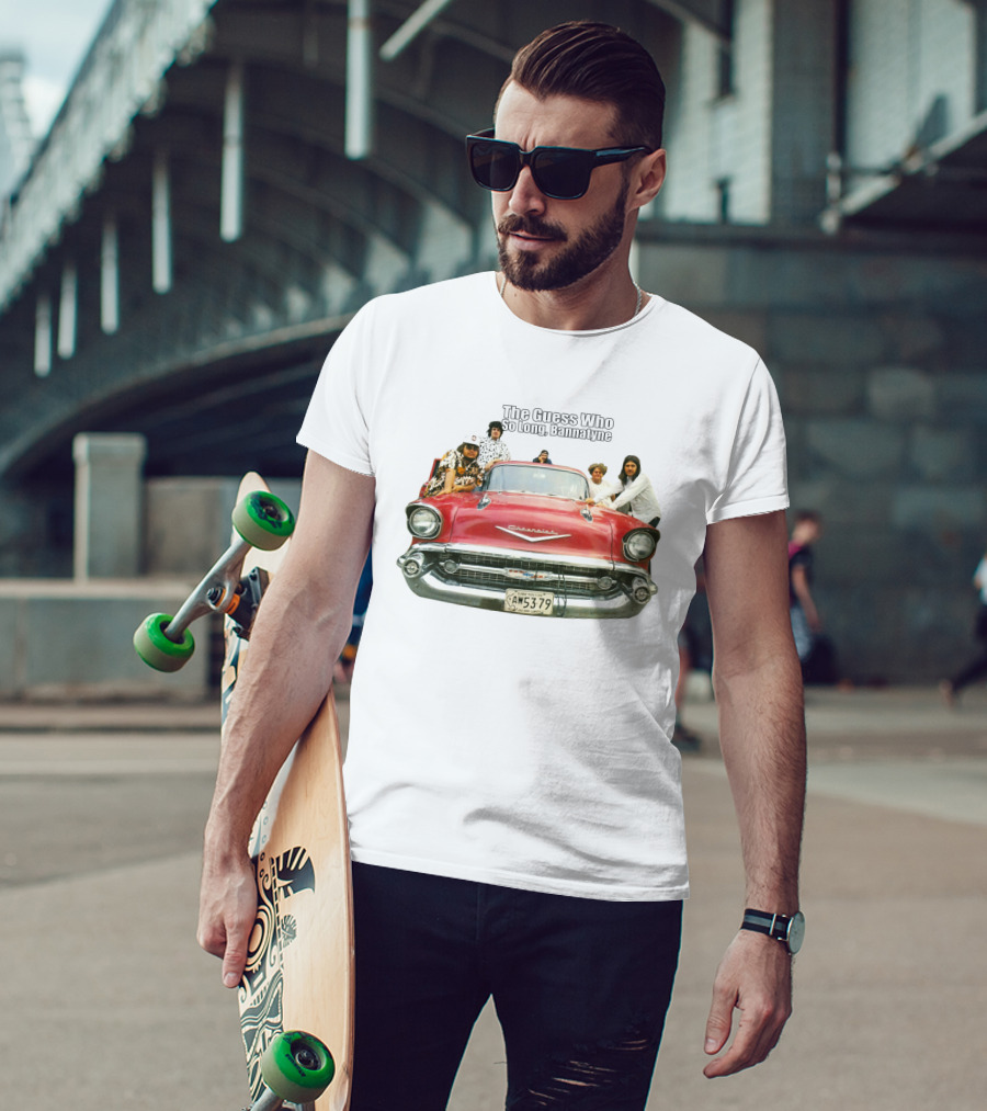 The Guess Who So Long, Bannatyne Red Vintage Car T-Shirt