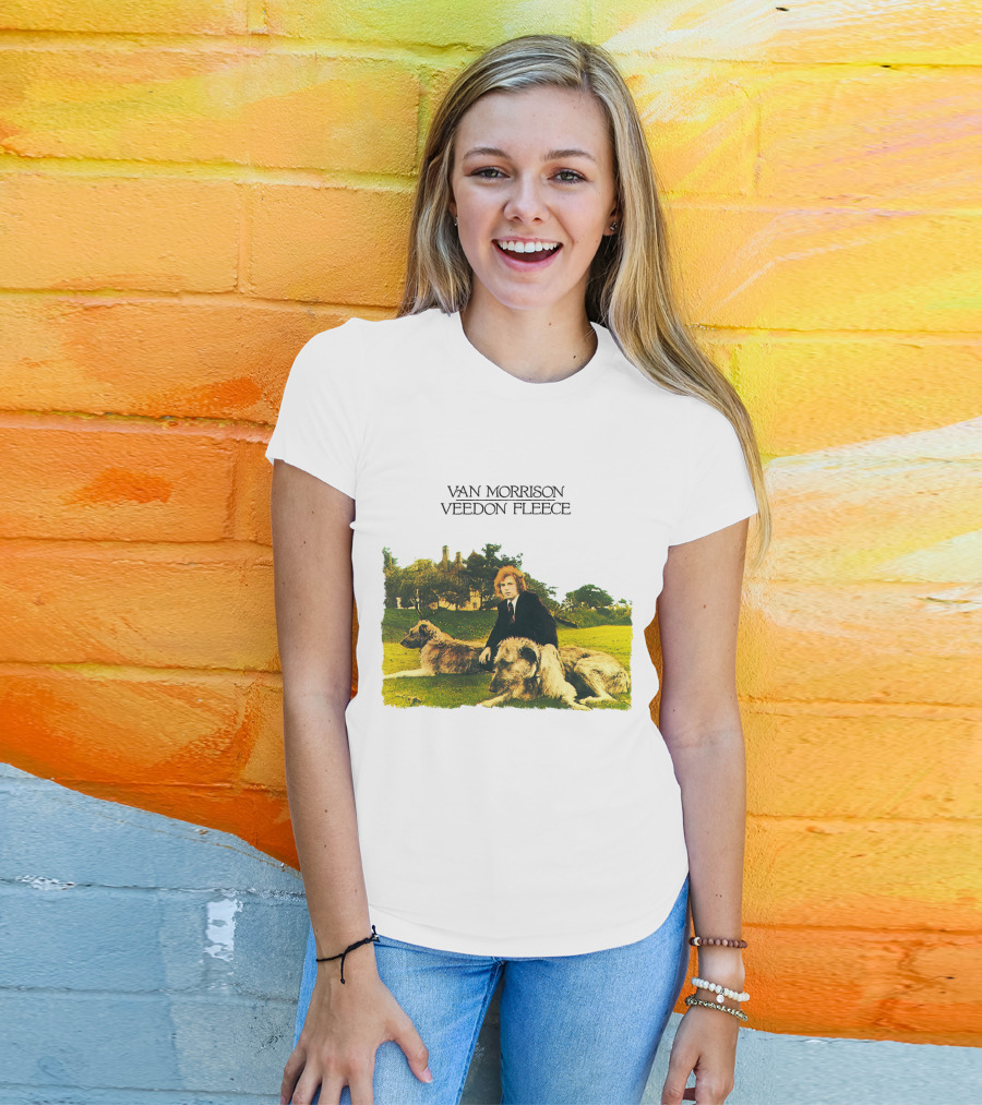 Van Morrison Veedon Fleece Album Cover T-Shirt