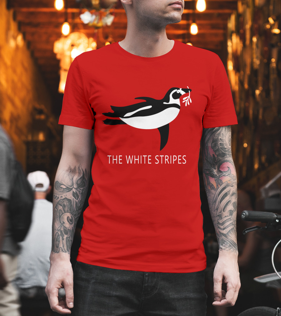 The White Stripes Penguin Tws-Ms T-Shirt