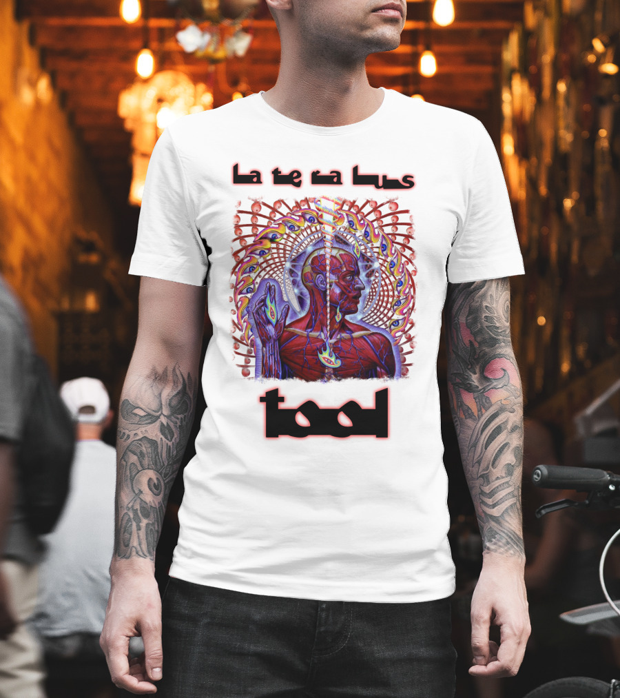 Tool Lateralus Inspired Psychedelic Art With Anatomical Human Figure T-Shirt
