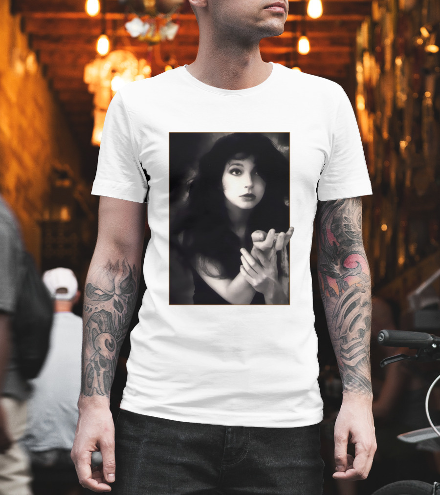 Kate Bush Black And White T-Shirt