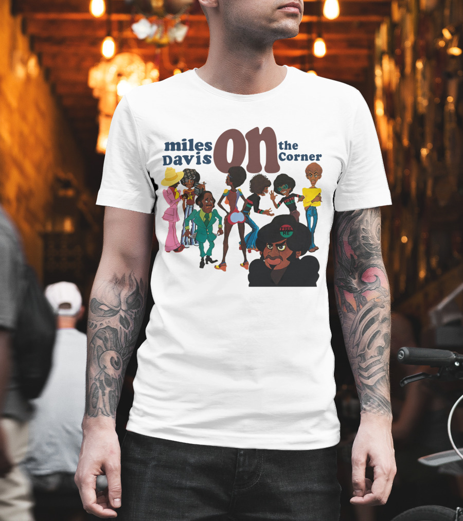 Miles Davis On The Corner Characters T-Shirt