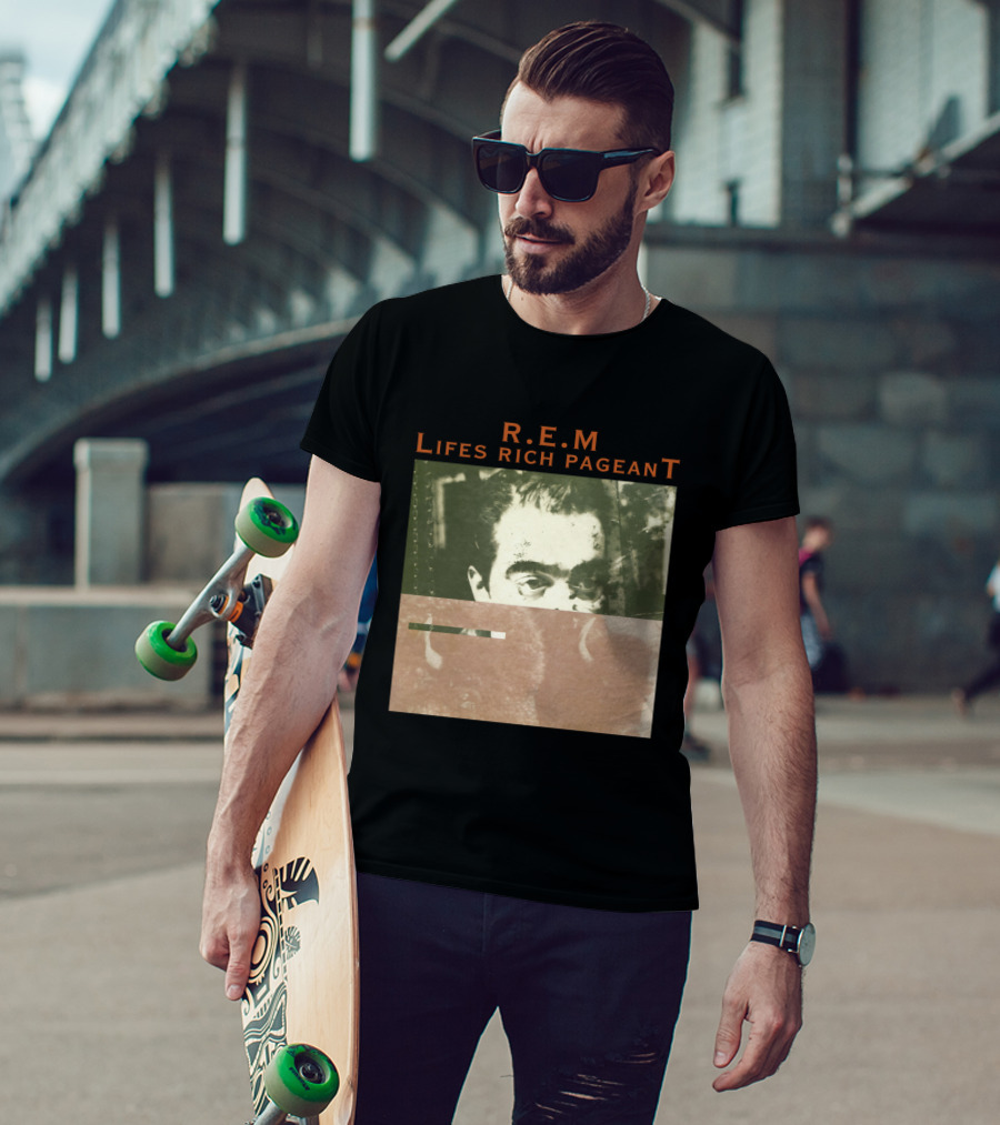 R.e.m. Lifes Rich Pageant Cover Art T-Shirt