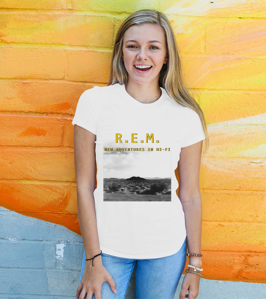 R.E.M. New Adventures In Hi-Fi Desert Landscape Photography T-Shirt