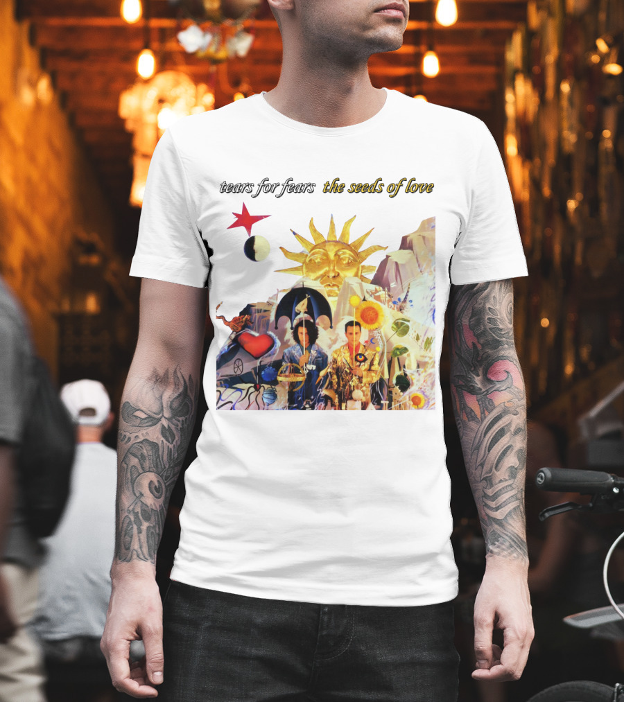 Tears For Fears The Seeds Of Love Album Cover Artwork T-Shirt